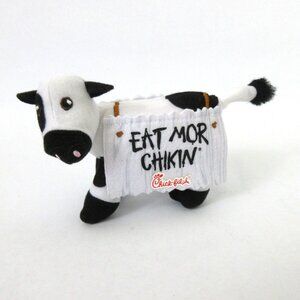Chick Fil A Eat Mor Chikin Promo Advertising Sign Cow Plush Stuffed Animal 2014